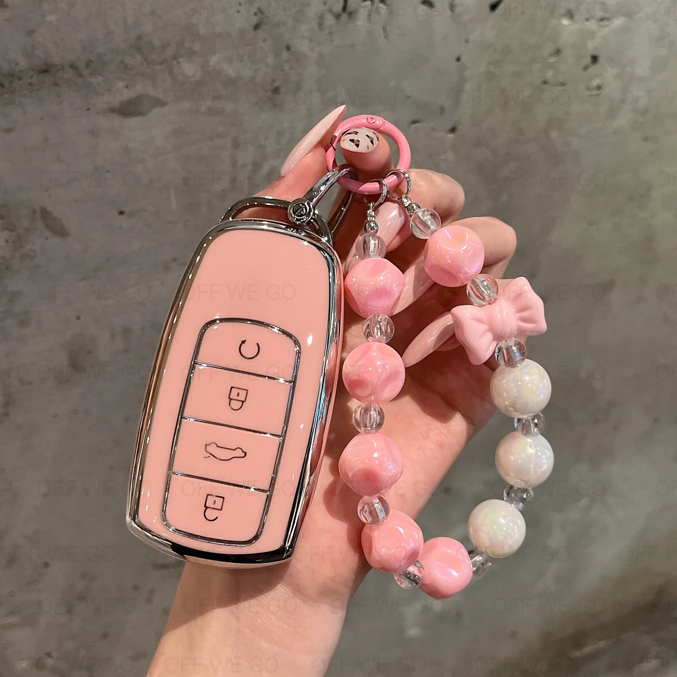 체리 오모다 5 C5 티고 7 8 프로 맥스 티고 7 8 플러스 아리조 5 플러스 자쿠 2023 키체인용 자동차 키 커버 케이스 가죽 키링 세트