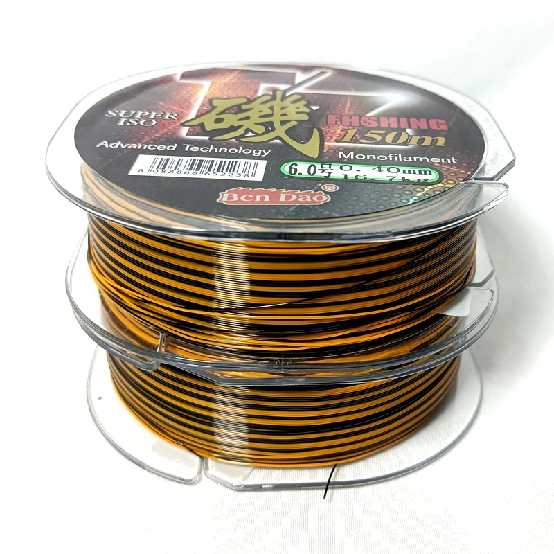 

150m Double Color Rock Fishing Line Semi-floating High Wear Resistance Monofilament Saltwater Fishing-Line Fishing Accessories