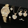 Women's Quartz Watch Gold Luxury  Rhinestone Fashion Wristwatch