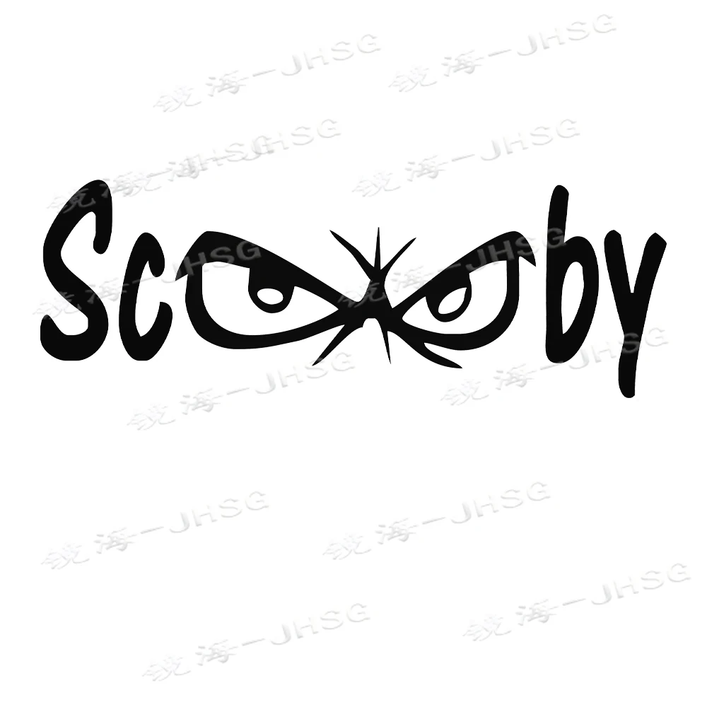 Squisito Adesivo Per Auto-Scooby Eyes-Adesivo In Vinile, Adatto Per Auto // Moto/Laptop/Finestre/Pareti-Pvc Impermeabile