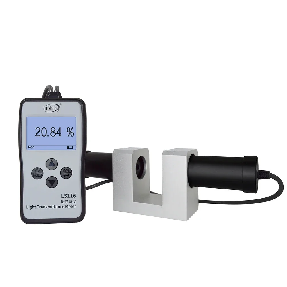 

Digital Light Transmittance Meter LS116 Measuring Range: 0.001%-99.8% Automotive Glass Solar Film Transmittance Meter