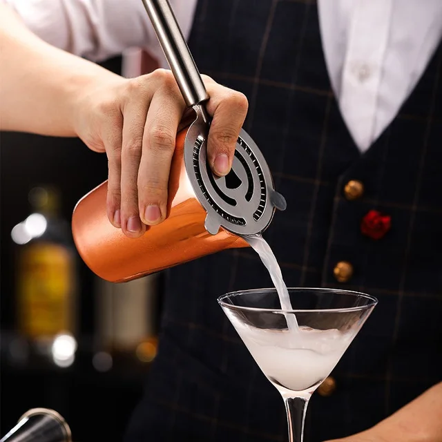 2 Filtri Per Cocktail In Acciaio Inox - Professionali Per Bar E Casa - Foto 2
