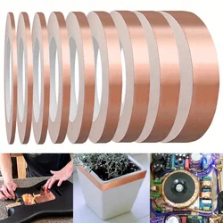 Copper Foil Tape for Stained Glass and EMI Shielding - Multi - Purpose Craft and Repair Tape