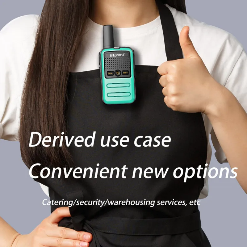 Mini Walkie Talkie BTONERA BT-320 Portable Two Way Radio PMR FRS Radio Comunicador Long range Kids Walkie-Talkie for Hotel Busin 3