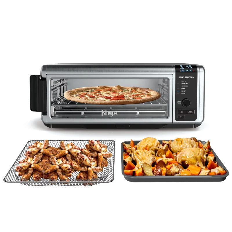 BLACK+DECKER TO3265XSSD Extra Wide Crisp 'N Bake Air Fry Toaster Oven,  Silver, Pizza Oven, Electric Oven - AliExpress