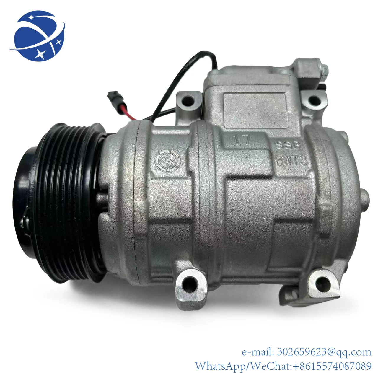 

yyhc SAIC MAXUS V80 Original Air conditioning compressor Cold Pump SE10B20 SE10B17 C00000074 C00000073