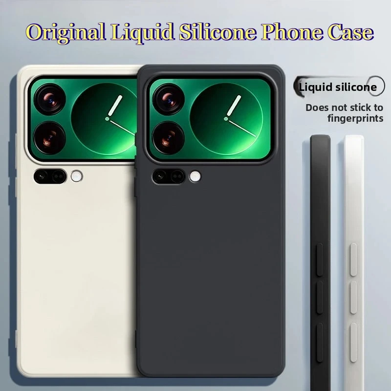 Luxury Liquid Silicone Soft Shockproof Phone Case Cover