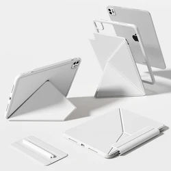 Magnetic Folio Tablet Case with Versatile Cover Design - Pro 13 - in M4 M5 (Light Gray)