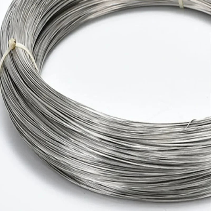 1-30 Meters 304 Stainless Steel Soft/hard Steel Wire Diameter 0.05-3mm Single Strand Lashing Soft Iron Wire Rustproof