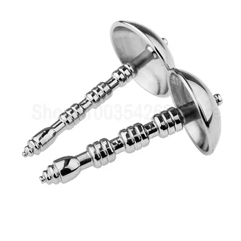 New Electric Shock Urethral Plug Stainless steel Penis Plug Male Masturbators Urethral Catheter Sex Toy For Men Penis Stimulator 5