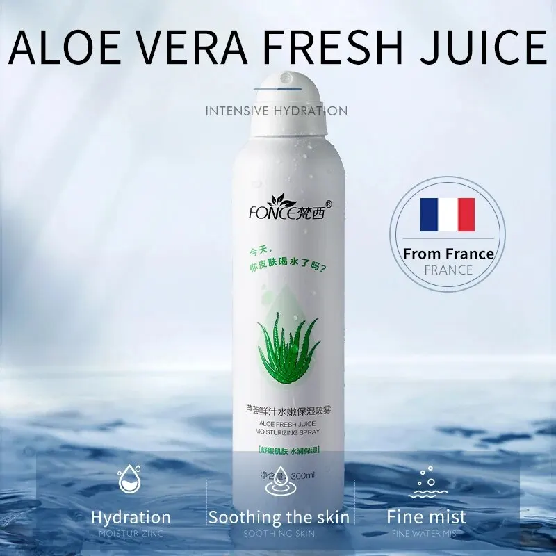 FONCE Aloe Fresh Juice Tender Moisturizing Spray 300ml