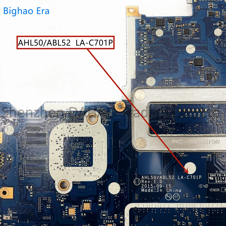 Placa-mãe Portátil para hp Pavilion 15-ac 15-ay 250 g4 i3 i5 i7 Cpu Ahl50abl52 La-c701p Sps 823922001 836039501 836882 a 601 - Imagem 2