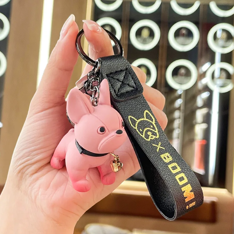 louis vuitton bulldog keychain real