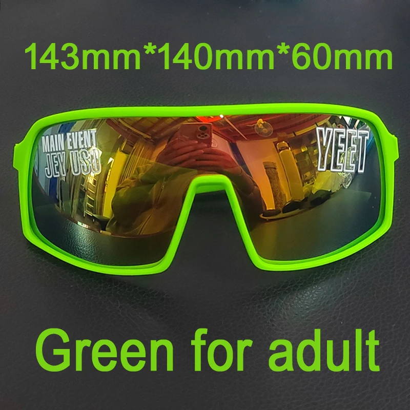 WWE Blue YEET Jey Uso Yeet Güneş Gözlüğü Spor Gözlüğü MAIN EVENT Mavi Gözlük Bloodline USOS RARE renkli gözlükler