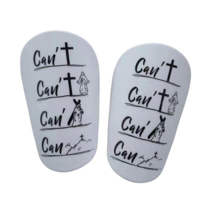 2x Mini Soccer Shin Guards Portable Small Shin Pads for Boys Girls Football Training Shin Guards for Outdoor Sports Soccer Game