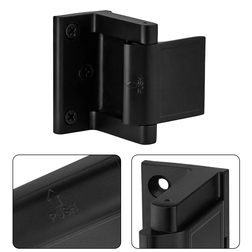 

Door Lock Latch Swinging Doors Lock Buckle Extra High Resistance Home Security Hotel Door Bolt Chain Hinge Hardware