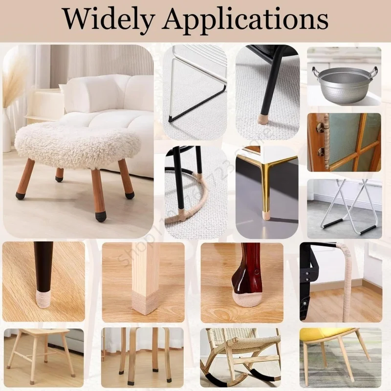 Chair Leg Floor Protector Pads - Anti-slip Silent Furniture Mats, Wear-Resistant Floor Protection