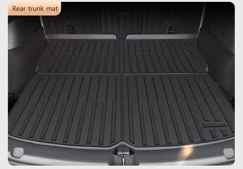 NovaAcc Fußmatten für Tesla Model Y 2025+, Wacholder, TPE, wetterfest, wasserdicht, Kofferraumauskleidung, rutschfest, Auto-Innenzubehör – Detail 21