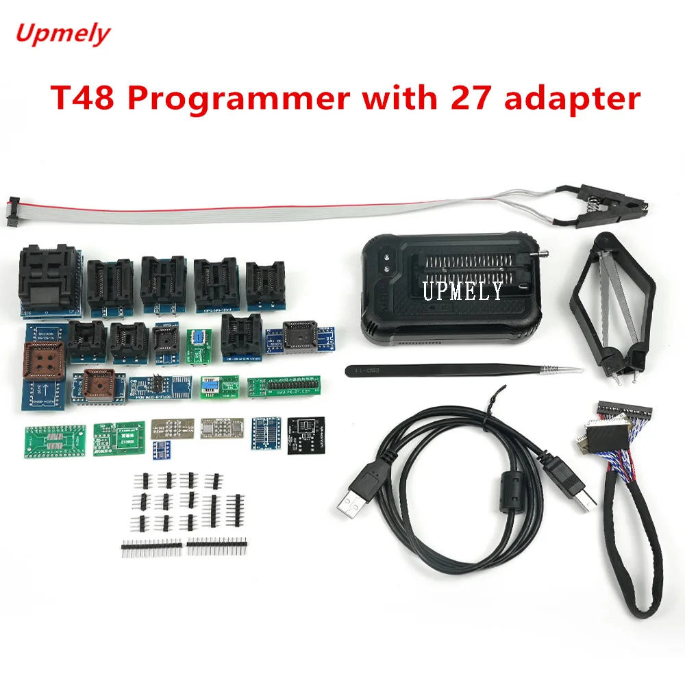 

T48 [TL866-3G] программатор с поддержкой 31000 + микросхем для EPROM/MCU/SPI/Nor/NAND Flash/EMMC/ IC тестер/Новая версия TL866II Plus