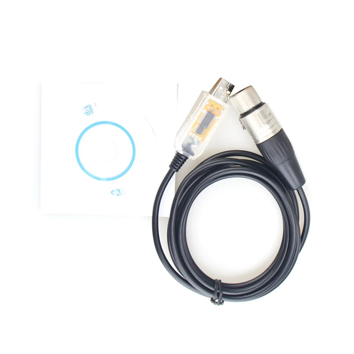 

USB To DMX Interface Adapter LED DMX512 Computer PC Stage Lighting Controller Dimmer ,Adapter Cable