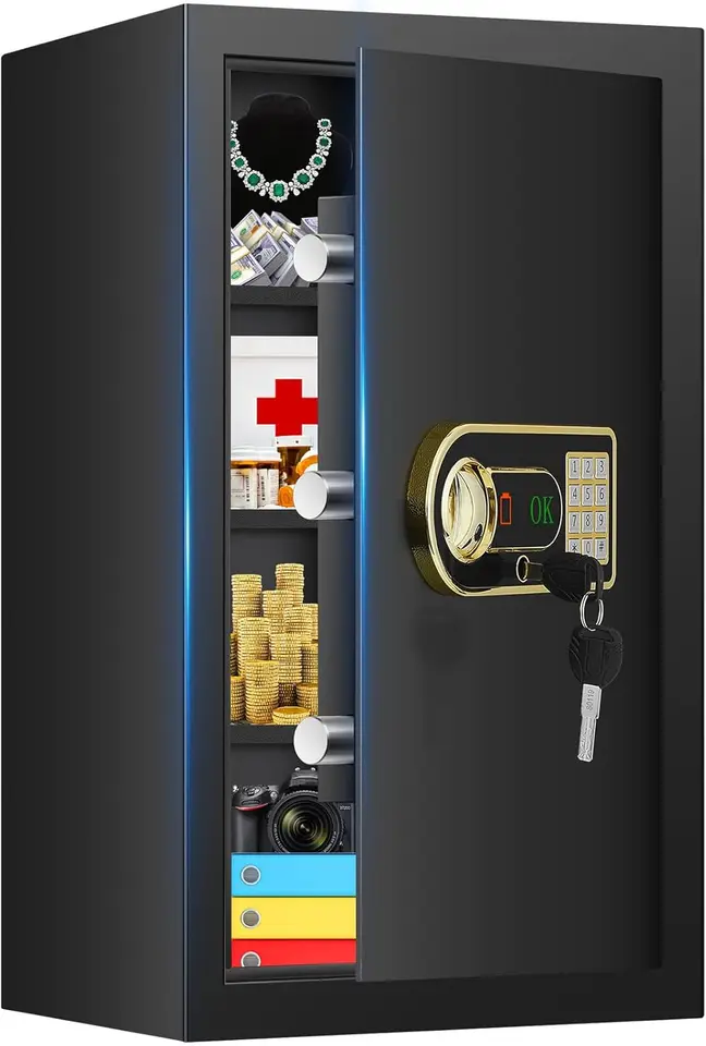 Large Fireproof Digital Security Safe Box