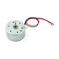 Moteur solaire Micro 300 DC 1.5V 3V 4.5V 5V 6V, pour jouets de bricolage, 2 broches, espacement des prises, moteurs à brosse, 2MM, 2 fils 2