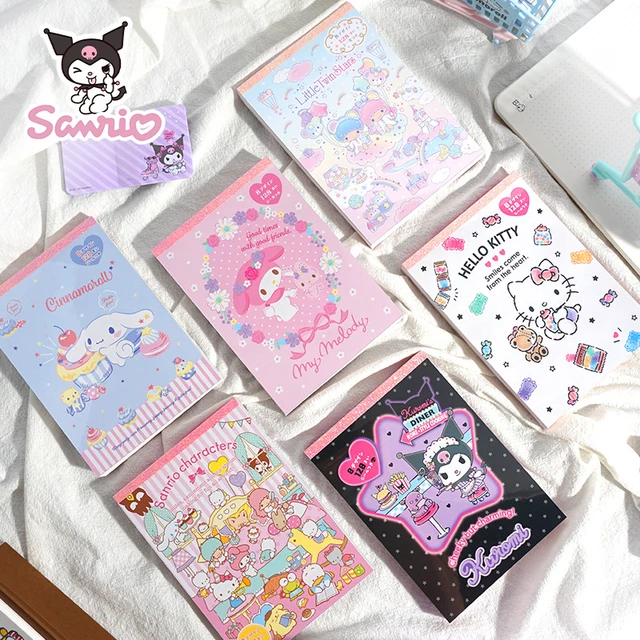 Wholesale Hello Kitty and Friends Notebook- Assorted MULTI