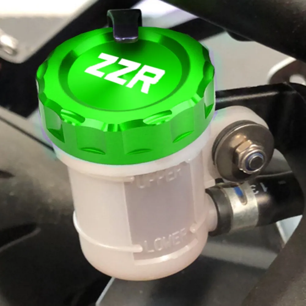 

Motorcycle Accessories Rear Brake Oil Tank Reservoir Cover FOR KAWASAKI ZZR250 ZZR400 ZZR600 ZZR1100 ZZR1100D ZZR1200 ZZR1400