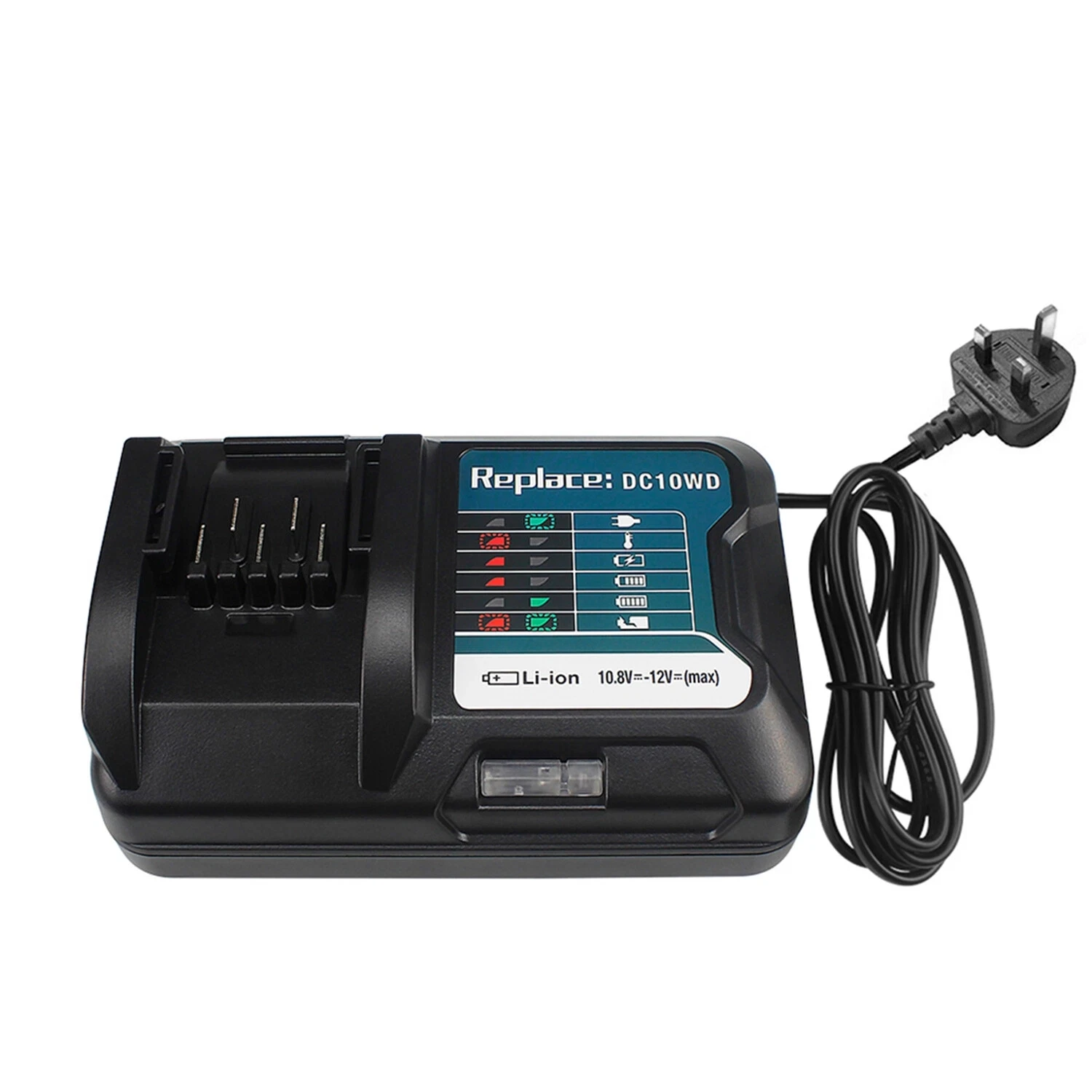 DC10WD BL1015 Battery Charger Replace for MAKITA 10.8V 12V BL1016 BL1021B BL1041