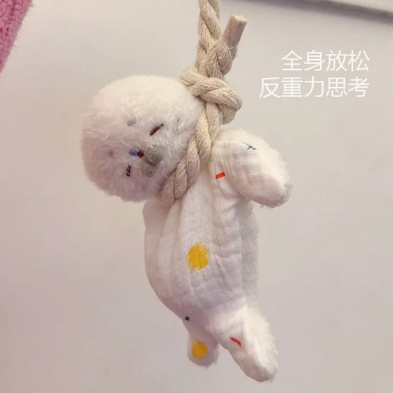 귀여운 펜던트 카와이 물개 인형 장난감 재미있는 떠다니는 명상하는 물개 봉제인형 펜던트 여자친구와 아이들에게 적합한 선물