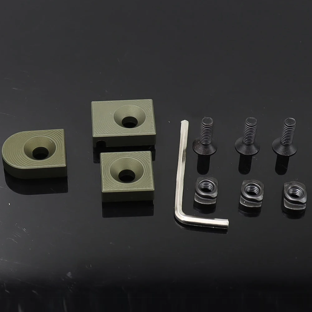 Tactical 3PCS Arson Machine Cable Management MLOK WireGuide System For M300 M600 PEQ Flashlight Switch Cable Clip