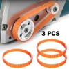 3pcs Polyurethane Electric Planer Drive Belt For 1900B 225007-7 N1923BD FP0800 KP0810C KP0810 BKP180 Heat Cold Resistance 1