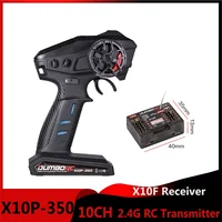 DUMBORC X10P-350 10CH 2.4GHZ 4.8-12V RC Transmitter with X10F Receiver for Remote Control RC Car Boat Model Toys Accessories 2