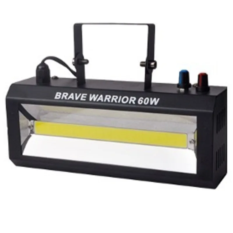 60w לבן stroroboscope dj קול מסיבת פלאש stroboscope תאורה הבמה מתכווננת עבור מסיבת בית נופש מועדון