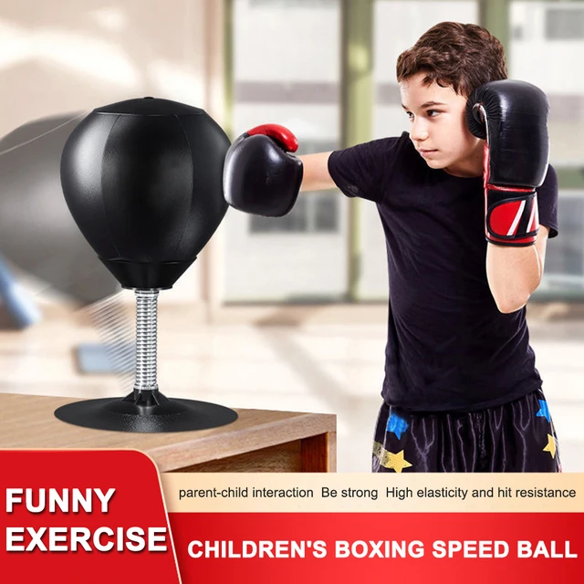 Fun punch Rage Bag Desktop Punching Bag Boxing Ball Stress Relief Fighting  Speed Reflex Training Punch Ball boxing gloves - AliExpress