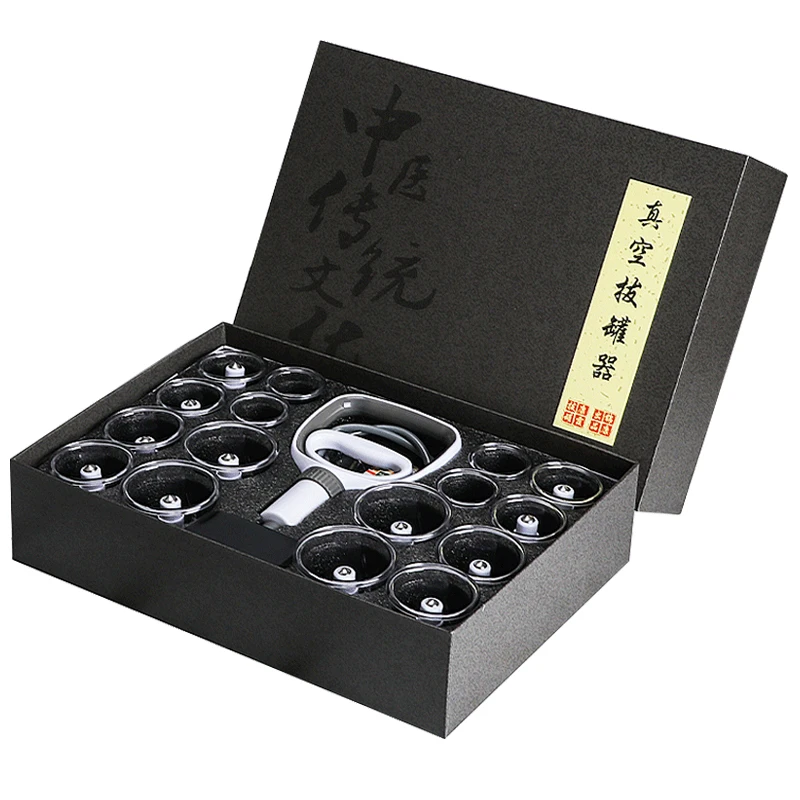 Cupping Massager Massage Cup Cupping Set Vacuum Facial Cupping Suction Cups Acupunture Vacuum Massage Jars Hansol Cuppings Therapy Set Plastic Guasha Ventosas Masaje Facial Massager For Body