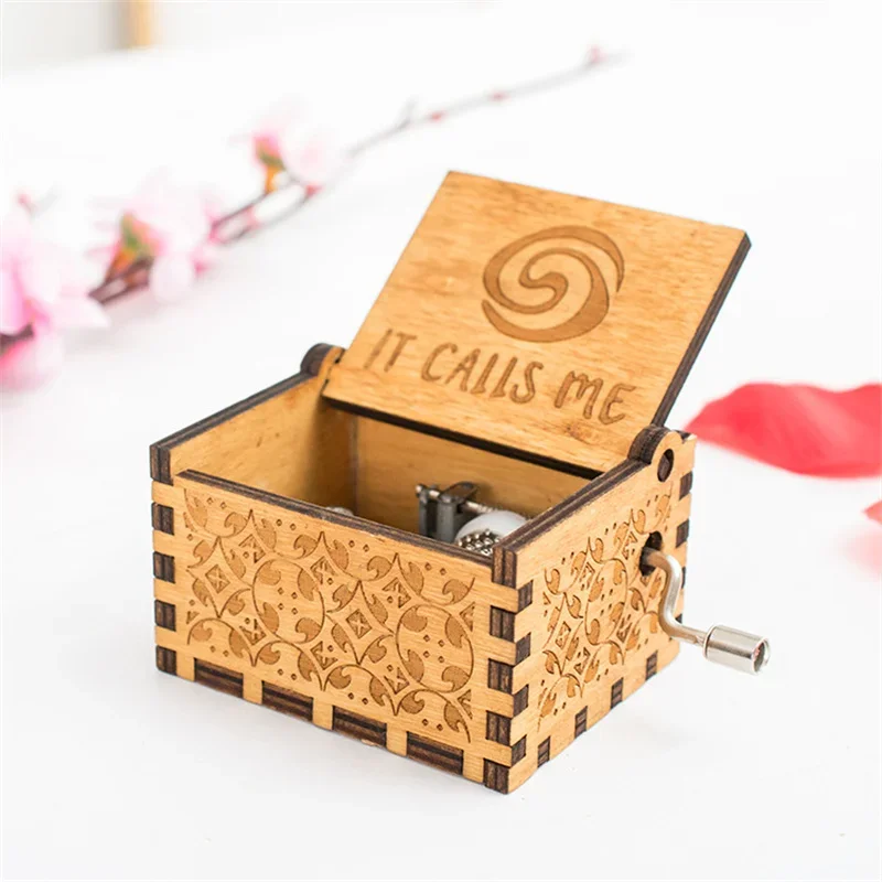 Mini Music Piano For Game of Thrones，Merry Christmas, Happy Birthday,Castle in the Sky，Wooden Manual Music Box For Game of Power 3