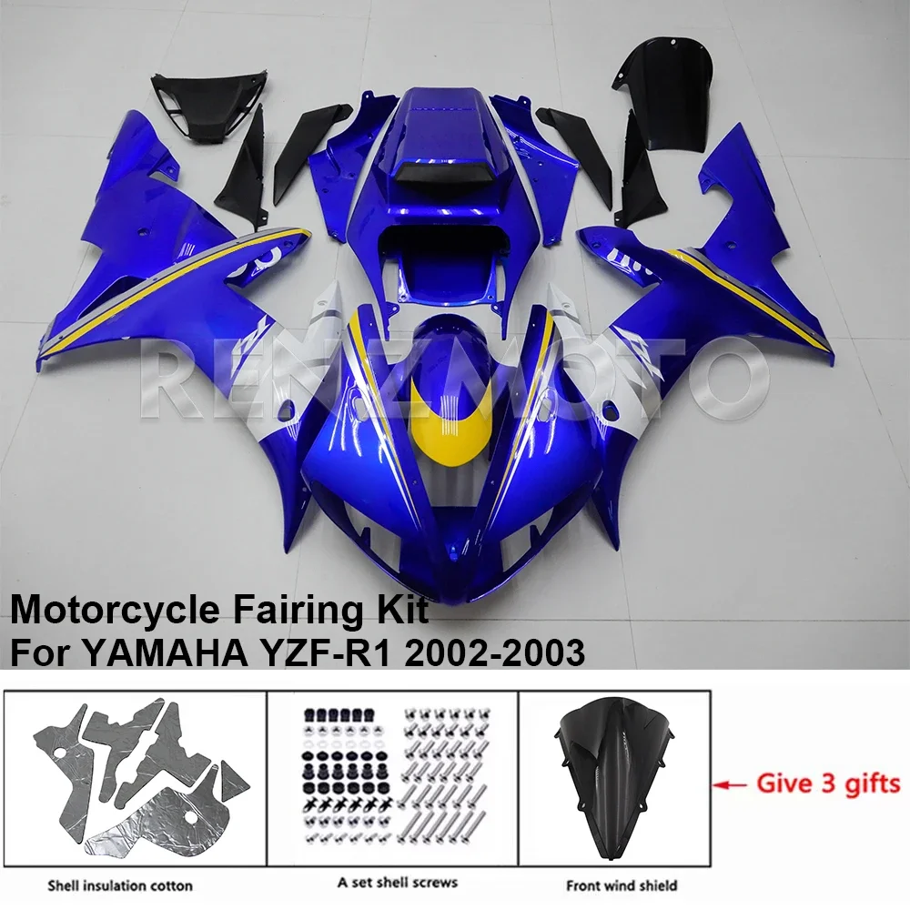 

For YAMAHA YZF R1 2002-2003 Fairing R/Z 3R110 Motorcycle YZF-R1 Set Body Kit decoration Plastic Guard Plate Accessories Shell