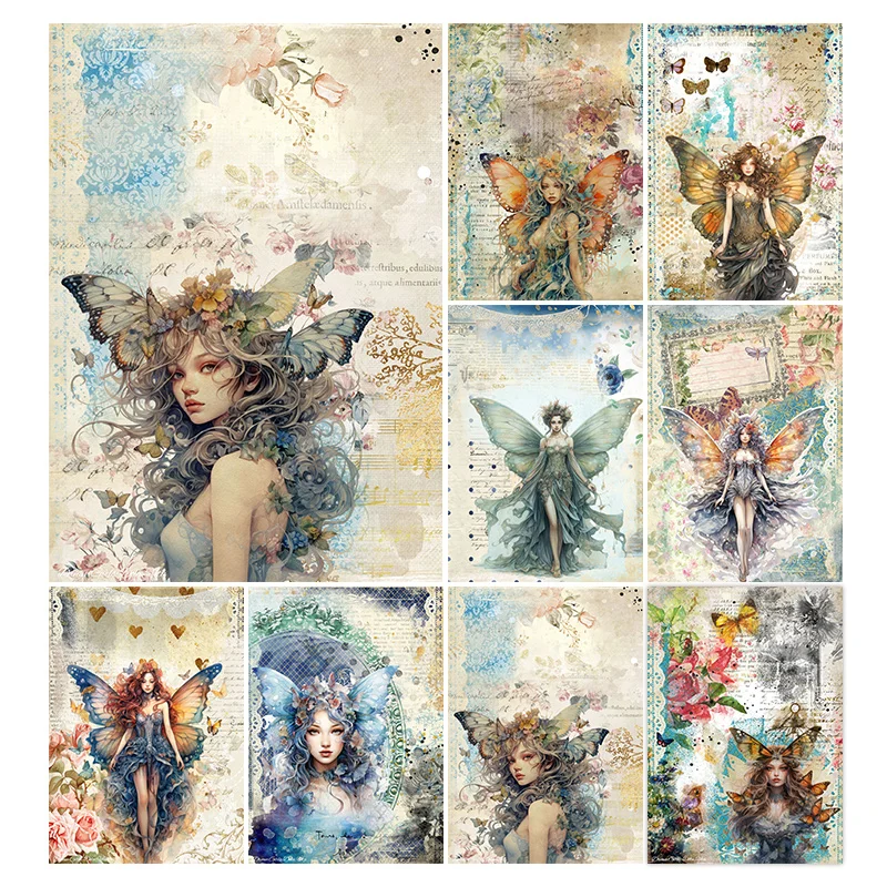 Sytaun Fiore Pizzo Farfalla Taglio Muore Scrapbook Carta di Carta