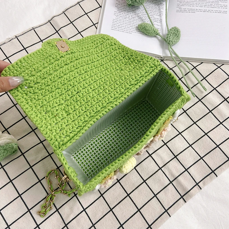 らんらん 絹糸　小さな手まり　バックチャーム14個+ストラップ5個 Crochet] Use up all your summer yarn ☆ How to knit a small