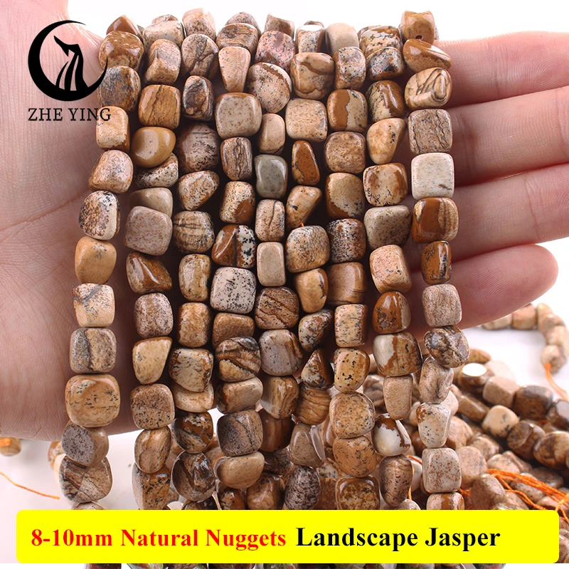 thumbnail image 1 of Zhe Ying - Cuentas de amatista de ensueño irregulares de 8 a 10 mm, cuentas de piedra natural sueltas para hacer pulseras, accesorios de joyería DIY, 1 of 5
