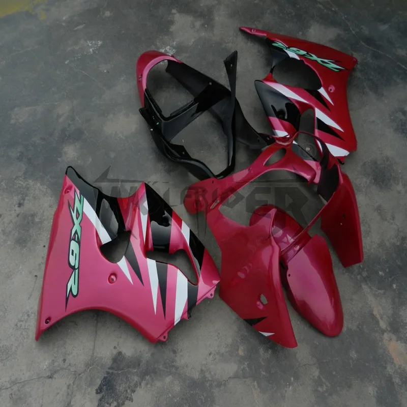 

injection Fairings kit for ZX6R 00 01 02 ZX-6R 2000-2002 pink Motorcycle cowl ABS plastic fairings Kit