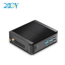  XCY Mini pc core i3 4010Y 4g ram 32g ssd with 300M WIFI fanless desktop computer 