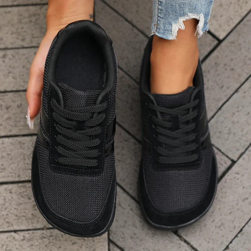 Enhanced Women's Wide Toe Box Cushioned Running Shoes – Non-Slip, Lightweight, and Breathable