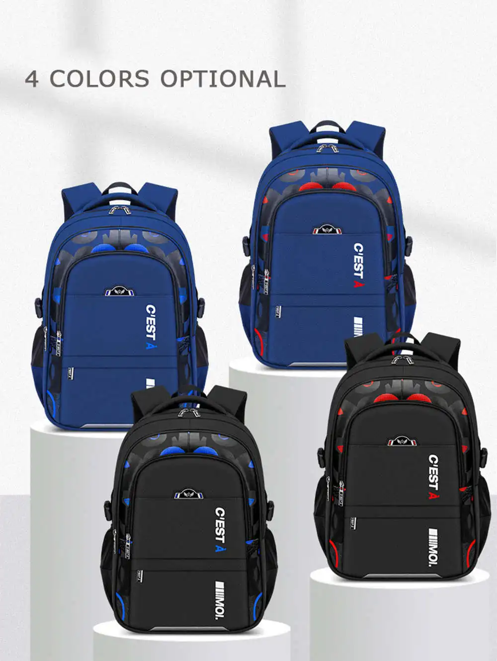 Backpack School Bag Back Pack For Boy Children Kid Child Teenager Schoolbag Male Men Primary Bookbag Bagpack Book Portfolio Teen