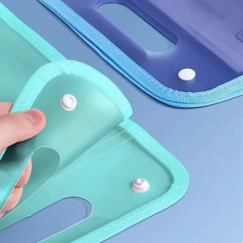 Cartella Portadocumenti a Fisarmonica A4 con Struttura a Scomparti, Borsa Portadocumenti Multitasche, Cartella Portadocumenti Portatile per Archiviazione, Materiale Scolastico - immagine 3