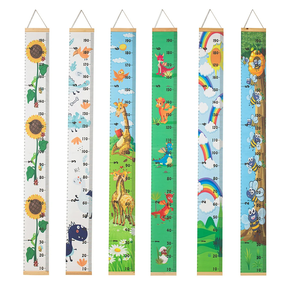 Wooden Children Height Ruler Wall Hanging Cartoon Pattern Height Measure  Ruler For Kids Growth Chart Table Home Wall Sticker - Decorative Growth  Charts - AliExpress