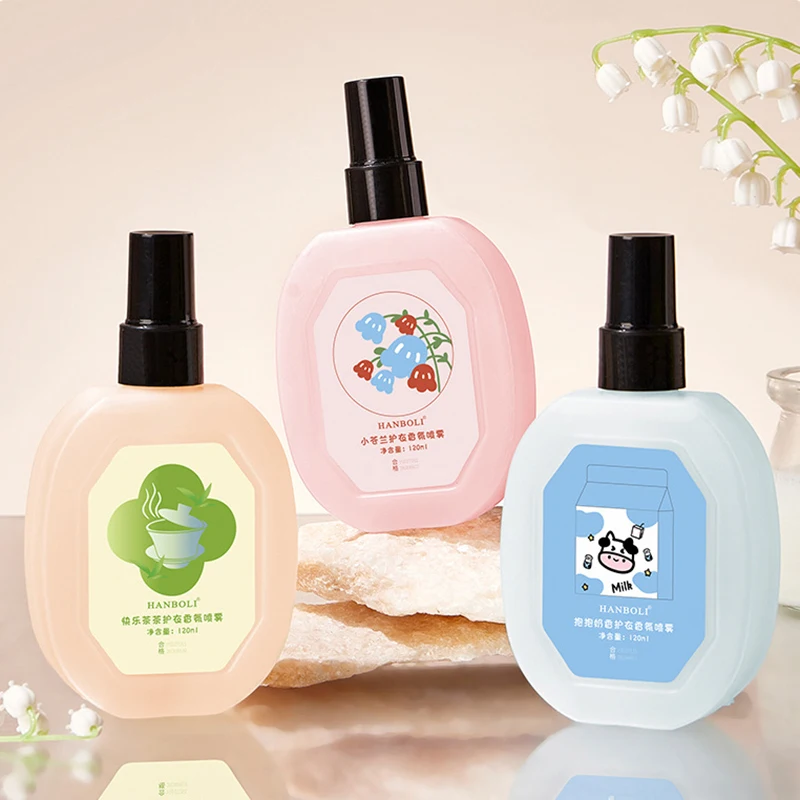 Clothes Perfume Spray Men Women Wardrobe Closet Fresh Deodorant Mite Remover Scent Long Last Clothing Fragrance Freshener 120Ml deodor perfume spray