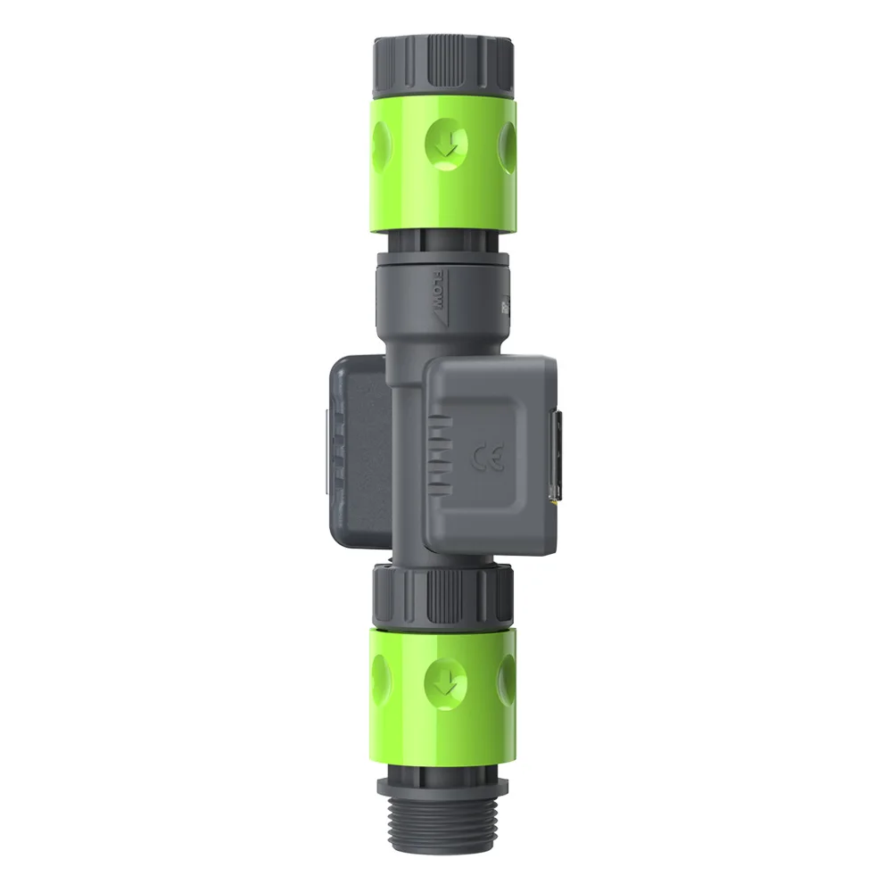 Digital Water Flow Meter flow meter water flow meter turbine flow meter digital turbine flow meter IPX6 Outdoor Garden Hose Water Calculate Consumption Flow Rate 3/4