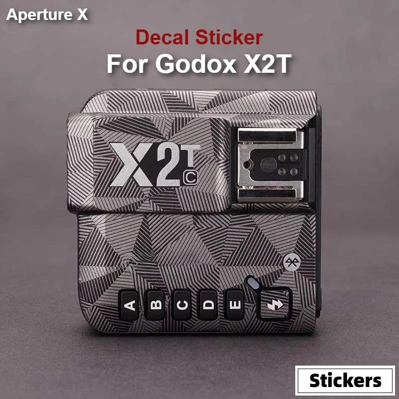 Godox X2T 플래시 트리거 스티커 안티 스크래치 코트 랩 보호 필름 바디 프로텍터 데칼 스킨 X2-T X2T-C X2T-N X2T-S